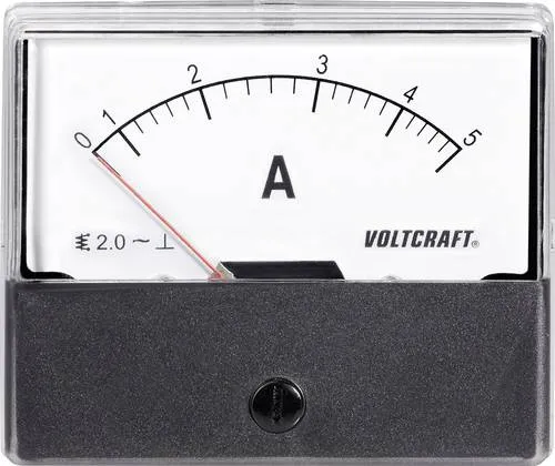 VOLTCRAFT AM-70X60/5A AM-70X60/5A Einbau-Messgerät AM-70X60/5A 5A Dreheisen
