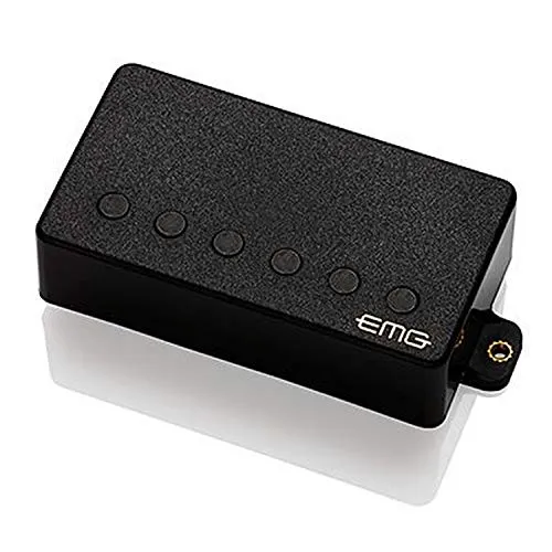 EMG 57-B BK Humbucker Pick B-Stock - B-Stock, aktiver Humbucker für E-Gitarre mit einzigartiger Alnico-V-Magneten-Kombination für PAF-Ton und hohe Definition; inkl. lötfreies Installations-System und voller Garantie.