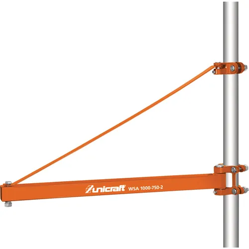 Unicraft Wand-Schwenkarm WSA 1000-750-2 - Flexibler Wand-Schwenkarm für optimalen Platzbedarf, ideal für Werkstätten und Heimwerkerprojekte.