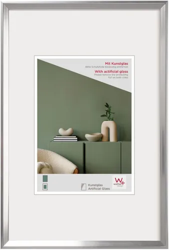 Walther Kunststoffrahmen Desire 40x60 cm in silber von Walther