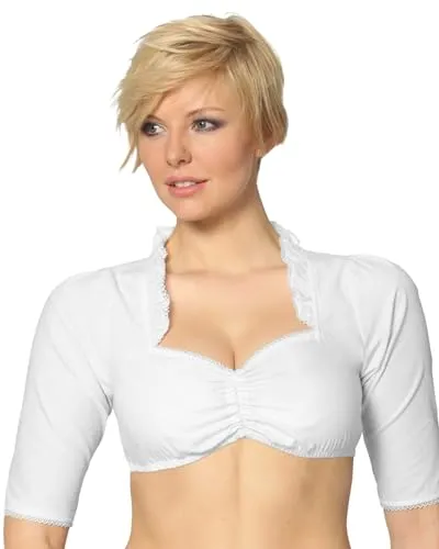 Produktbild Stockerpoint Dirndlbluse Weiß, Größe 34 für Damen