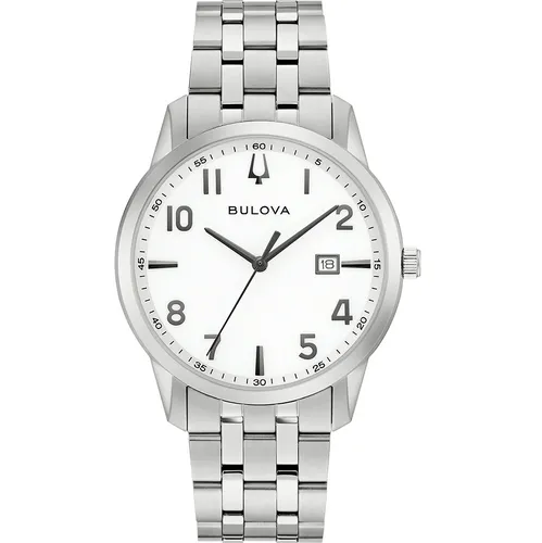 Armbanduhr Bulova Herr Classics in Stahl 96B474 von Bulova