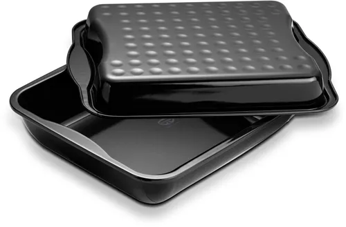 Dr. Oetker Maxi-Bräter mit Deckel in schwarz von Dr. Oetker