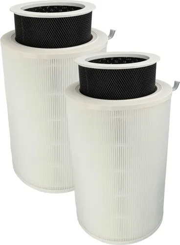 vhbw 2x Luftilter kompatibel mit Xiaomi Mi Air Purifier 3C, Mi Air Purifier 3H Luftreiniger - Kombifilter Vorfilter + HEPA + Aktivkohle