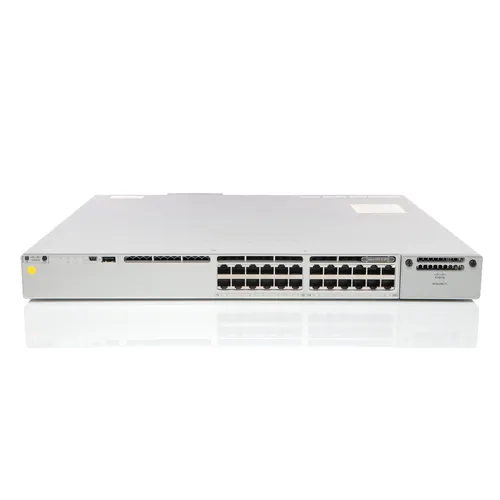 Cisco C9300-24U-E Managed Netzwerk Switch - Managed Netzwerk Switch für effizientes Routing und Switching. 24 Gigabit Ethernet Ports, hohe Kapazität von 640 Gbit/s, ideal für anspruchsvolle Netzwerkinfrastrukturen.