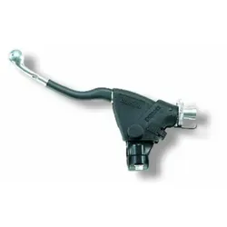 Domino Kupplungshebel für 2- und 4-Takt Cross/Enduro - Hochwertiger vollgeschmiedeter Duralkupplungshebel mit mikrometrischer Verstellung und Gummigriff für optimalen Komfort beim Fahren | Kategorie: Motorradzubehör