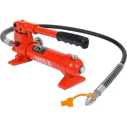 Yato Hydraulische Spreizerpumpe 4T - Sonstige Werkzeuge, leistungsstarke 4-Tonnen Pumpe mit 560 bar Druck für effektive Anwendungen in der Hydraulik.