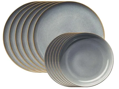 ASA SELECTION Tafelservice SAISONS 12tlg in blau von ASA