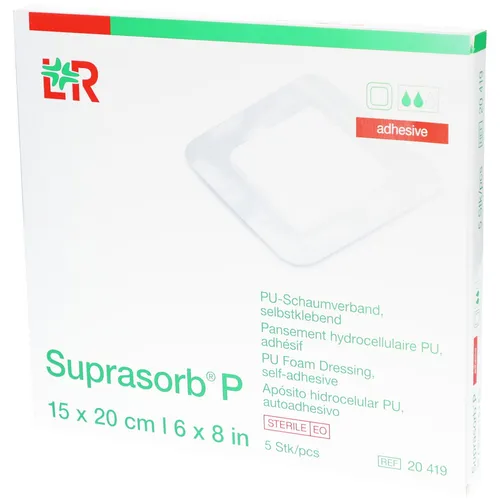 Produktbild Suprasorb® P PU-Schaumverband, steril, selbstklebend 20419