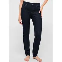 ANGELS 5-Pocket-Jeans CICI - Sportiver Denim in Blau, Größe 44 - Jeans aus elastischem Denim für optimalen Tragekomfort, casual slim fit Design mit praktischen Taschen und Markenlabel, ideal für entspannte Outfits.
