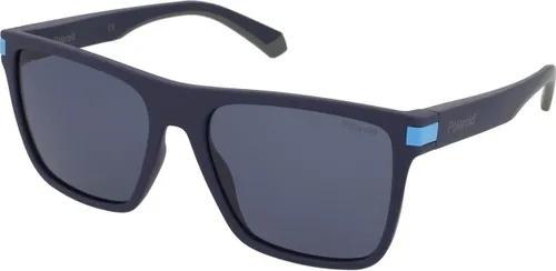 Polaroid PLD 2128/S FLL MATTE BLUE 55/17/140 Uni Sonnenbrillen