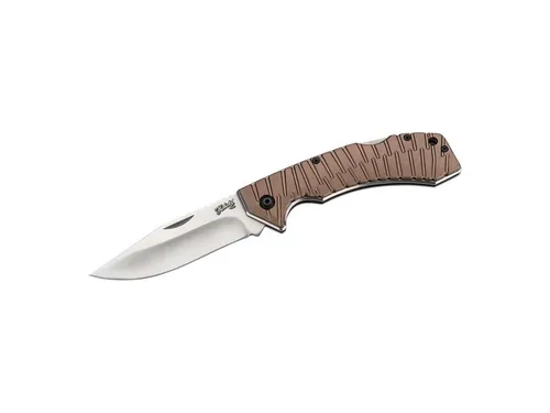 Herbertz Taschenmesser Alu mit 8cm AISI 420 Klinge - Klappmesser für Angler, leicht und handlich mit einer Klingenlänge von 8cm, ideal für Outdoor-Aktivitäten.