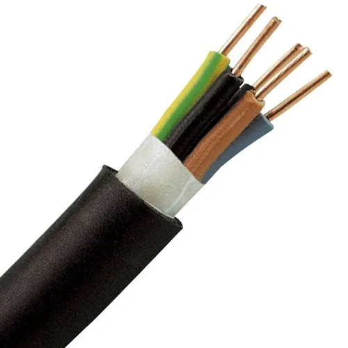 Kopp Erdkabel 157410042 NYY-J, 5 x 1,5 mm², schwarz, Länge: 10 m - Elektrische Leitungen – 5-adriges Erdkabel für flexible Installation im Innen- und Außenbereich, temperaturbeständig bis +70°C, ideal für energieeffiziente Anwendungen.