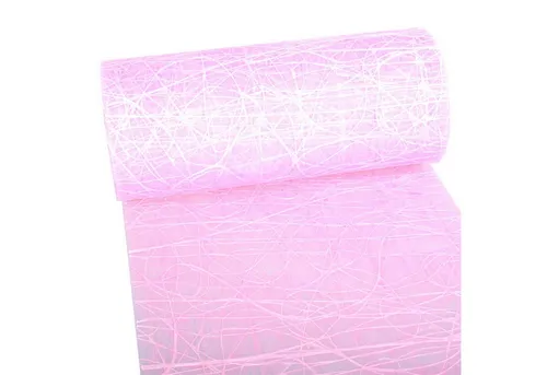 Deko AS Dekoobjekt Dekoweb® Tischläufer zartrosa - 300mm - 5m - 54-300-5-033