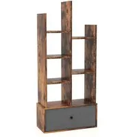 Costway Bücherregal im Baumform 53 x 24 x 118 cm