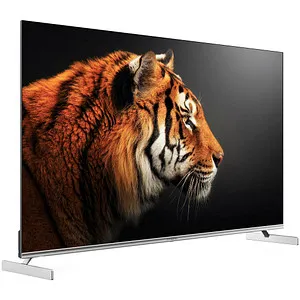 STRONG SRT50UF8733, 50 Zoll 4K QLED Smart TV - Fernseher: Erleben Sie mit dem STRONG 50 Zoll QLED Smart TV atemberaubende 4K Ultra HD Bilder und genießen Sie mit eingebautem WLAN und Google TV mühelosen Zugang zu Ihren Lieblings-Streaming-Diensten.