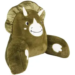 Bestlivings Bettsitzkissen Dunkelgrün mit Armlehnen