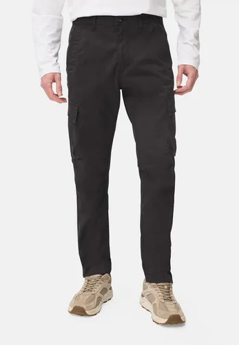 camel active Herren Cargo Hose Regular Fit Schwarz
