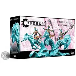 Conquest Sorcerer Kings: Marid Sahar - Actionfigur Marid Sahar aus Conquest Sorcerer Kings, ideal für Sammler und Spieler. Diese Figur begeistert mit ihrer Detailtreue und besonderen Fähigkeiten im Spiel.