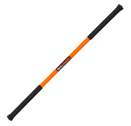 Massageroller Trainings-Stick für Stretching und Stabilitätsübungen - Fußmassagegerät, ideal für Stretching und Balance-Übungen, mit rutschfesten Silikongummigriffen für optimalen Halt und Komfort.