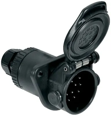 Hella Steckdose 8JB 007 242-011 in schwarz von Hella