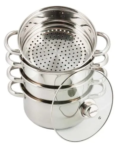 KInghoff Dampfgarer (Silber, 5 Teile)