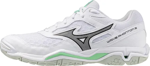 Mizuno Wave Phantom 3 Indoor-Sportschuhe - Hallenschuhe mit Mizuno Wave Technologie für optimale Dämpfung und Stabilität, ideal für Handballspieler, die Agilität und Komfort benötigen.
