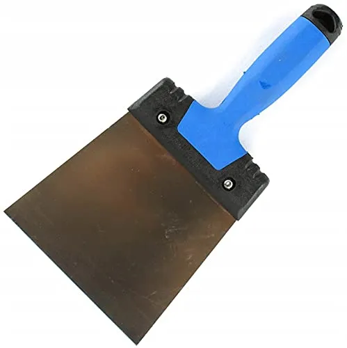 Flächenspachtel - Breitspachtel mit 2-Komponenten-Griff - Edelstahl - Breite: 120mm - Mod.K5