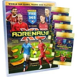 Panini FIFA 365 Karten 2025 - Trading Cards mit Sammelmappe & Boostern - Entdecke die neue Panini FIFA 365 Adrenalyn XL 2025 Kollektion mit 441 Sammelkarten, darunter exklusive Special Cards und Limited Editions. Ideal für Sammler und Fußballfans, um die besten Spieler in einer hochwertigen Sammelmappe zu vereinen.