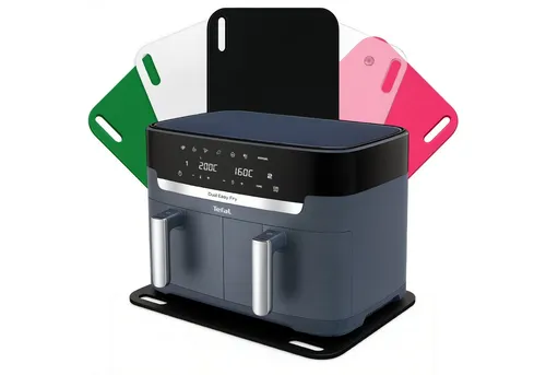 AREA17 Küchenmaschinen Zubehör-Set Acryl Gleitbrett für TEFAL Dual Easy Fry XXL, 46x36cm, rutschfest & leicht verschiebbar - Praktisches Gleitbrett für die TEFAL Dual Easy Fry XXL Heißluftfritteuse. Hergestellt aus robustem Acryl, sorgt es für einen sicheren Stand und eine einfache Handhabung in deiner Küche. Wähle aus verschiedenen Farben und genieße durchdachtes Design.