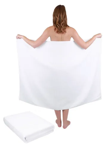 Betz Badetücher 2 Stück Badetuch groß XXL Dresden 100x140 cm Saunatuch Set Strandtuch, 100% Baumwolle (Set, 2-St)