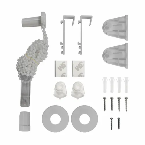 Ersatzteilset Klemmfix Doppelrollo Komplettset EasyFix grau Rollo VICTORIA M