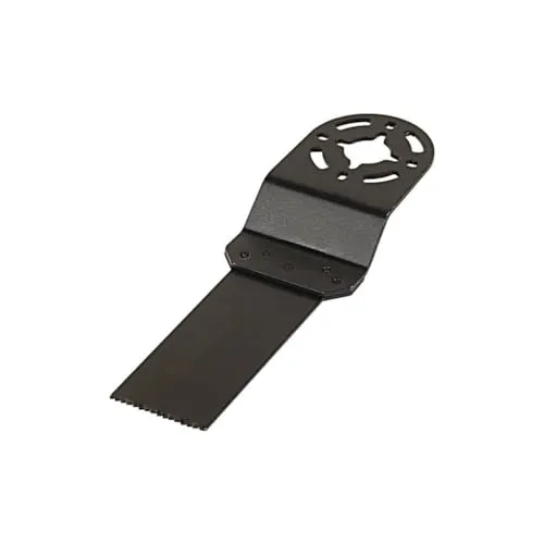 wolfcraft Tauchsägeblatt „PRO“ BiM, Universal-Aufnahme für Vibrationssäge I 3987000 I für Holz mit Nägeln, NE-Metalle