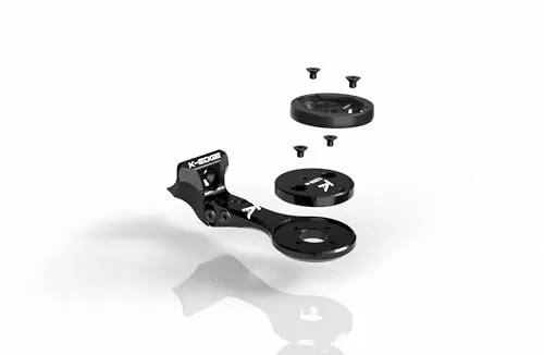 K-Edge Abstandshalter für Garmin Edge 1050 - Halterungen für Navigationsgeräte: Maßgeschneiderter Abstandshalter aus robustem Aluminium, der die Fahrradleistung optimiert und eine einfache Installation mit vollständigem Set bietet.