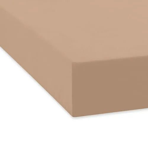 TRAUMSCHLAF Spannbettlaken Fein-Biber 180x200 cm - Kuscheliges Spannbettlaken aus 100% Baumwolle, ideal für den Winter. Mit Rundumgummi für perfekten Halt und pflegeleicht bei 60°C.
