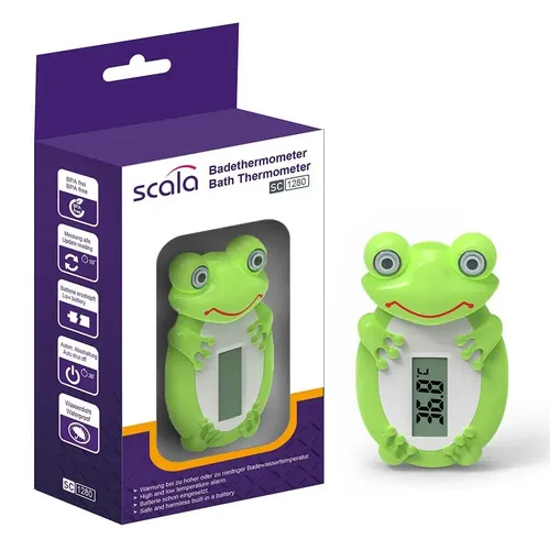 Scala SC 1280 Badethermometer, Motiv Frosch