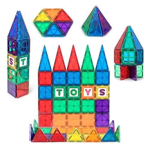 Playmags Magnetische Kinderbausteine 60-teilig