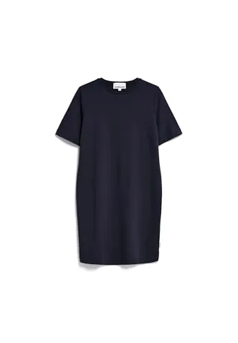 ARMEDANGELS MAARILIANA Damen Jerseykleid - Freizeitkleid aus LENZING™ ECOVERO™ Viskose Mix, umweltfreundlich und perfekt für einen lässigen Look. Loose Fit für hohen Tragekomfort.
