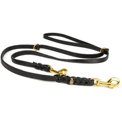 Verstellbare Hundeleine aus Leder 3m – Robust & Vielseitig