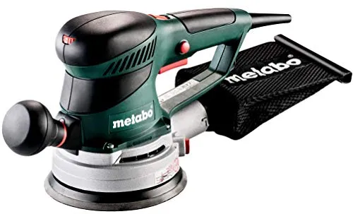 Metabo Exzenterschleifer SXE 450 TurboTec – Vielseitiger Schleifer mit Duo-Schwingkreisverstellung - Schleifmaschinen mit patentierter Duo-Schwingkreisverstellung für Feinschliff oder hohen Abtrag. Ideal für präzise Arbeiten ohne Schleifriefen.