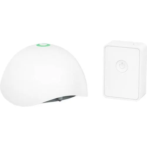 Smart Wassermelder meross - Drahtloser Flutdetektor mit Hub - Wassermelder für Küche, Badezimmer und Keller, IP67 wasserdicht mit 60dB Alarm. Kompatibel mit Apple HomeKit, Alexa und SmartThings für Fernüberwachung und Automatisierung.