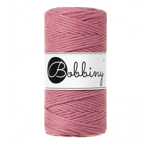 Bobbiny Bobbiny 3 mm Makramee Garn Regular 100 m Häkelwolle, 100 m (3 mm Baumwoll-Kordel), 320 g