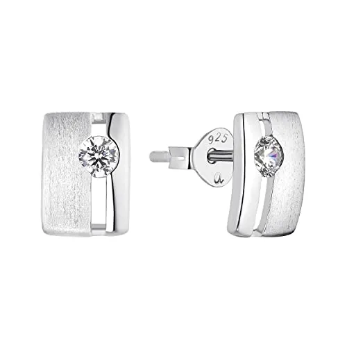 Amor Ohrstecker Damen, Silber mit Zirkonia in silber von Amor