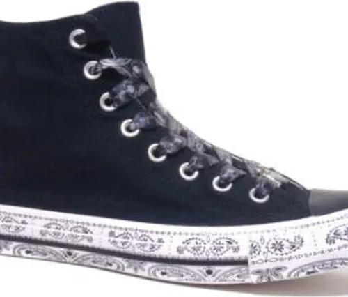 Converse X Miley Cyrus Chuck Taylor Hi All Star 162234C, Turnschuhe, Damen, Schwarz, Größe: 43