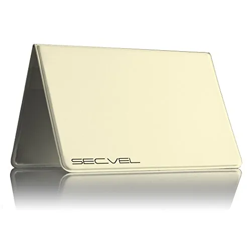 Patentierte Schutzhülle für 4 Karten | RFID NFC & Magnetfeld Blocker | Kartenschutz für Kreditkarte, EC Karte, Personalausweis | 100% Datenschutz geprüft von CTC/advanced (member of RW TÜV Group) | Roma