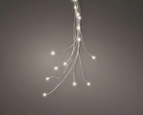 Kaemingk Micro LED Lichterkette mit 40 warmweißen Lichtern - Weihnachtsbeleuchtung, 65 cm lang und energieeffizient für eine stimmungsvolle Atmosphäre in der Weihnachtszeit.