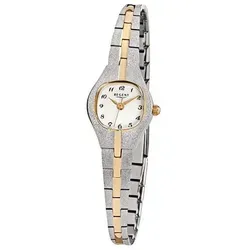 Regent F-747 - Bunte Damenarmanduhr - Damenuhren mit elegantem bicolor Edelstahlarmband und Quarzwerk. Die Regent F-747 vereint Stil und Funktionalität, ideal für jeden Anlass.