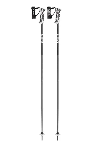 LEKI Bold Lite S Skistock 125 cm - Alpin Skistöcke Unisex, robuster Aluminiumstock mit Trigger S-System für schnellen Komfort und optimale Kraftübertragung, ideal für alle Skifahrer.