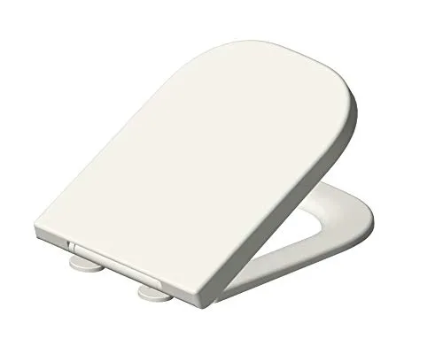 Grünblatt WC Sitz D-Form Quadrat mit Absenkautomatik