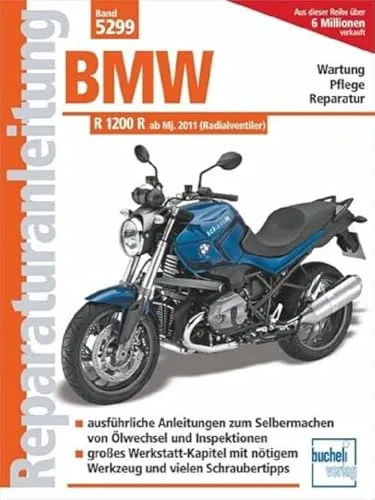 BMW R 1200 R 2011: Radialventilzylinderkopf Reparaturanleitungen - Auto, Motorrad, Moped - Umfassende Reparaturanleitungen für die BMW R 1200 R mit innovativem Radialventilzylinderkopf für optimale Leistung.
